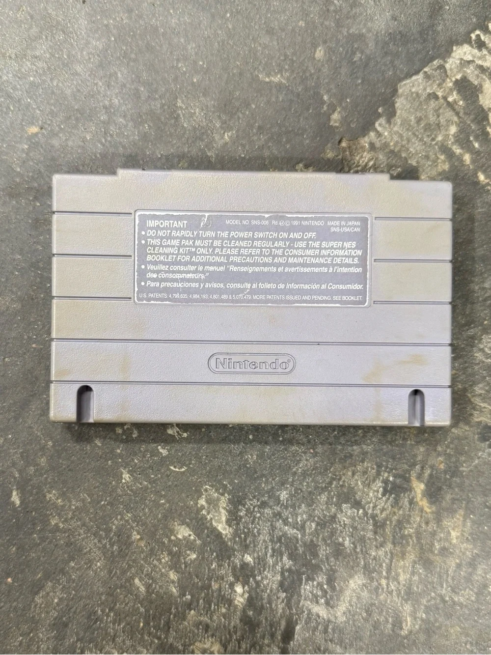 Super Mario World SNES Authentic Tested Nintendo Game